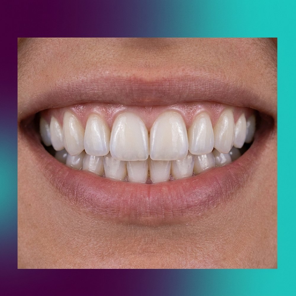 Sorriso restaurado com facetas de porcelana