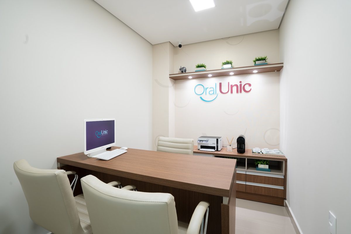 Sala de avaliação da Oral Unic Flores da Cunha