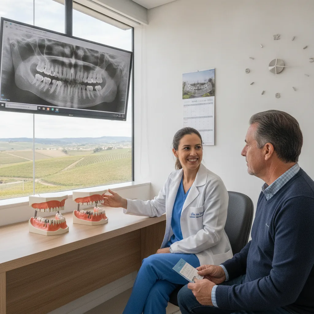 Quanto tempo leva para fazer implante dentário em Flores da Cunha