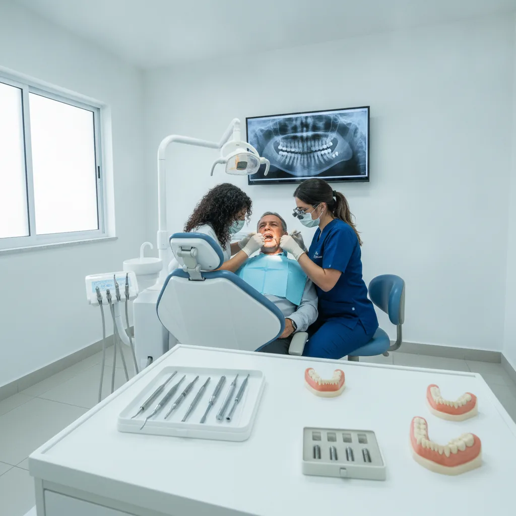 Quanto tempo leva para fazer implante dentário em Flores da Cunha